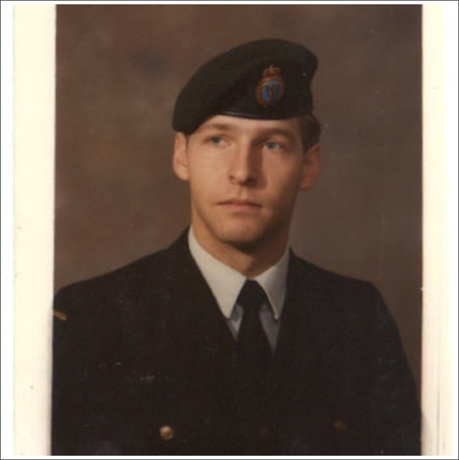 Patrick Udell, son of Kathleen Mummery and Gordon Wesley Udell, served in the Canadian Army.